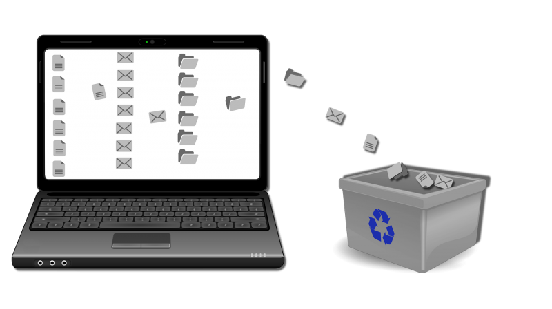 computer opschonen