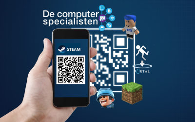 Videogame bedrijf Valve werkt aan een nieuwe Steam-smartphone app met QR Functie!