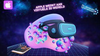 Apple werkt aan virtuele 3D wereld